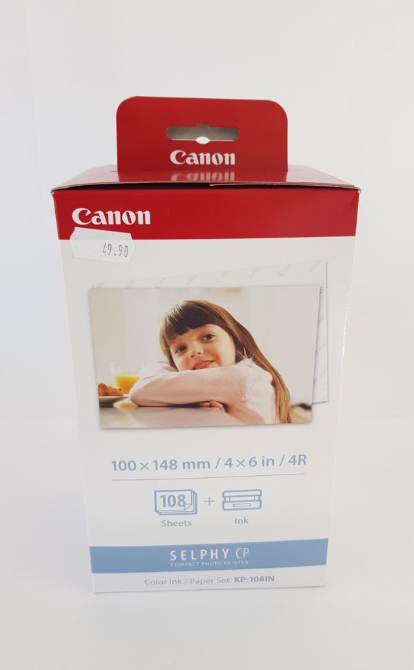 Canon  Selphy CP KP-108IP Fotopapier und Tinte
